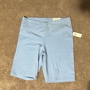 NWT Crossover Blue Bike Shorts